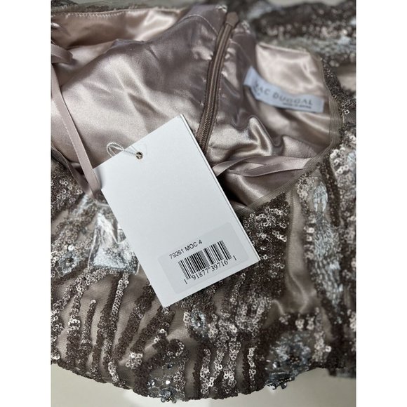 Mac Duggal size 4 Embroidered & Embellished Long Sleeve Tulle Ballgown $798 - Picture 16 of 16